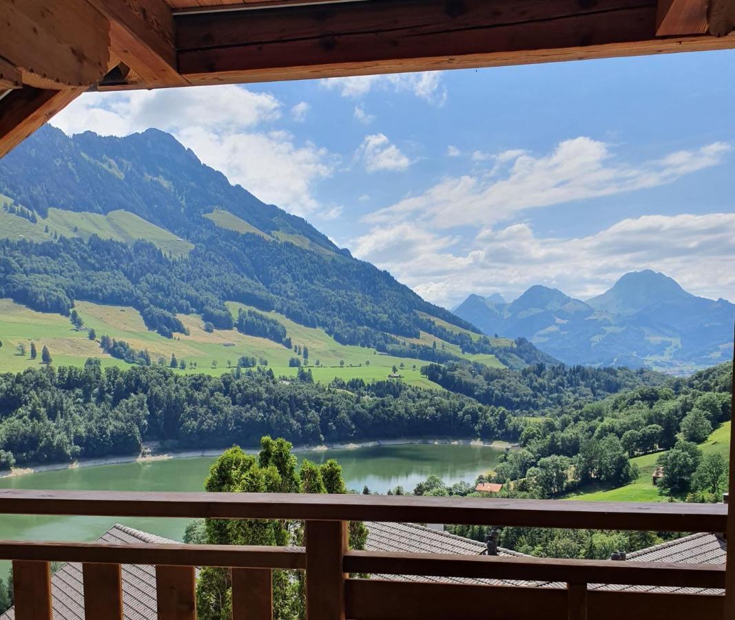 Le Vieux Chalet Cresuz Exterior photo