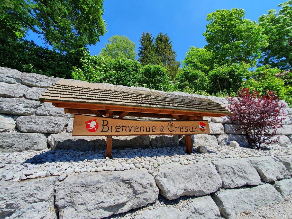 Le Vieux Chalet Cresuz Exterior photo